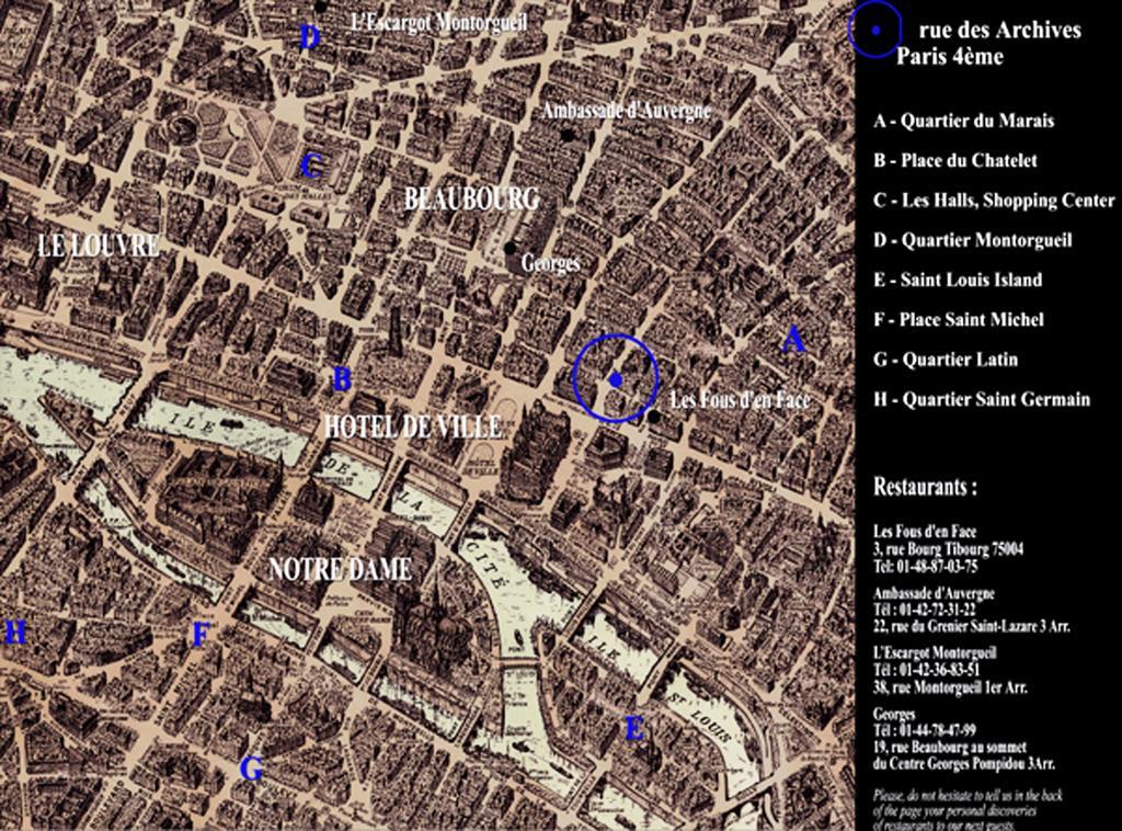 Parisinteriorsrentals - Beautiful Le Marais Notre Dame Appartement Esterno foto